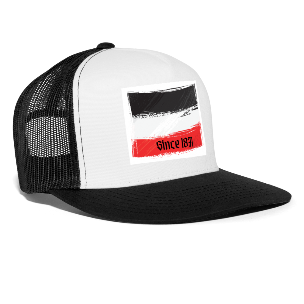 Trucker Cap - white/black