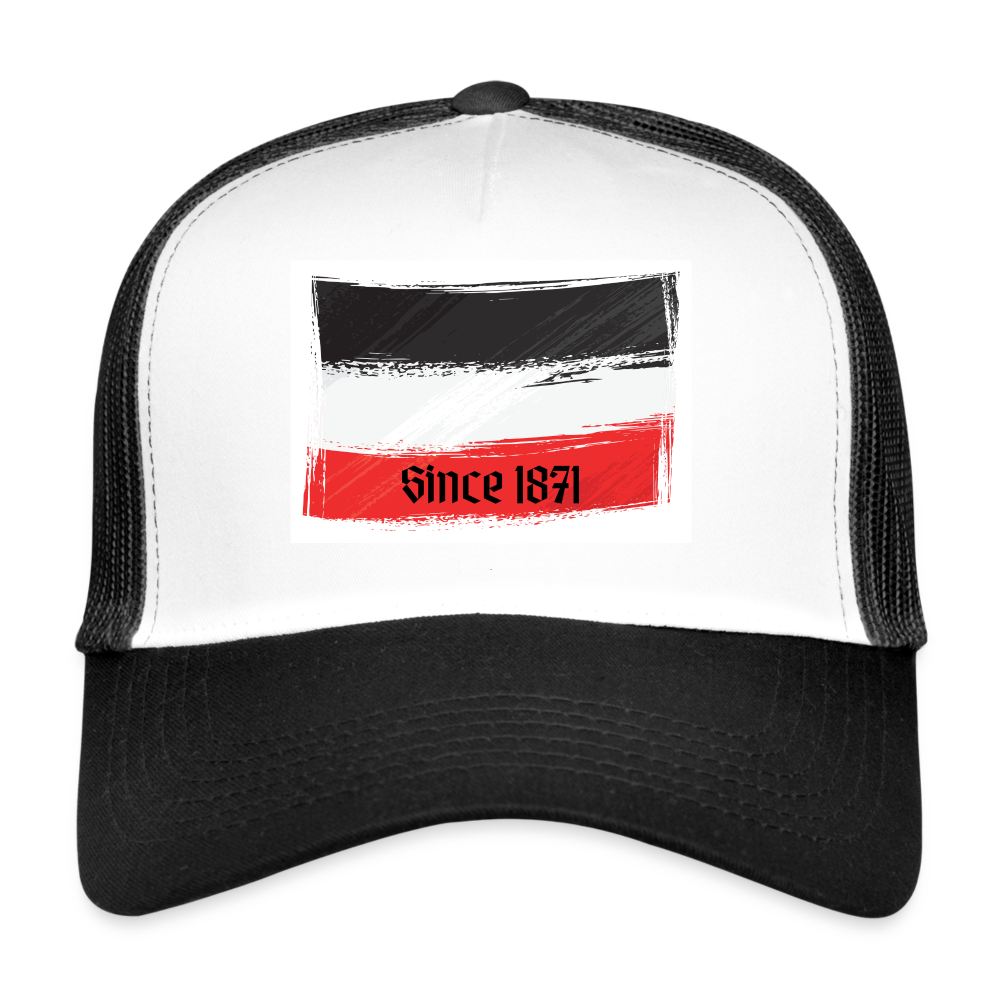 Trucker Cap - white/black