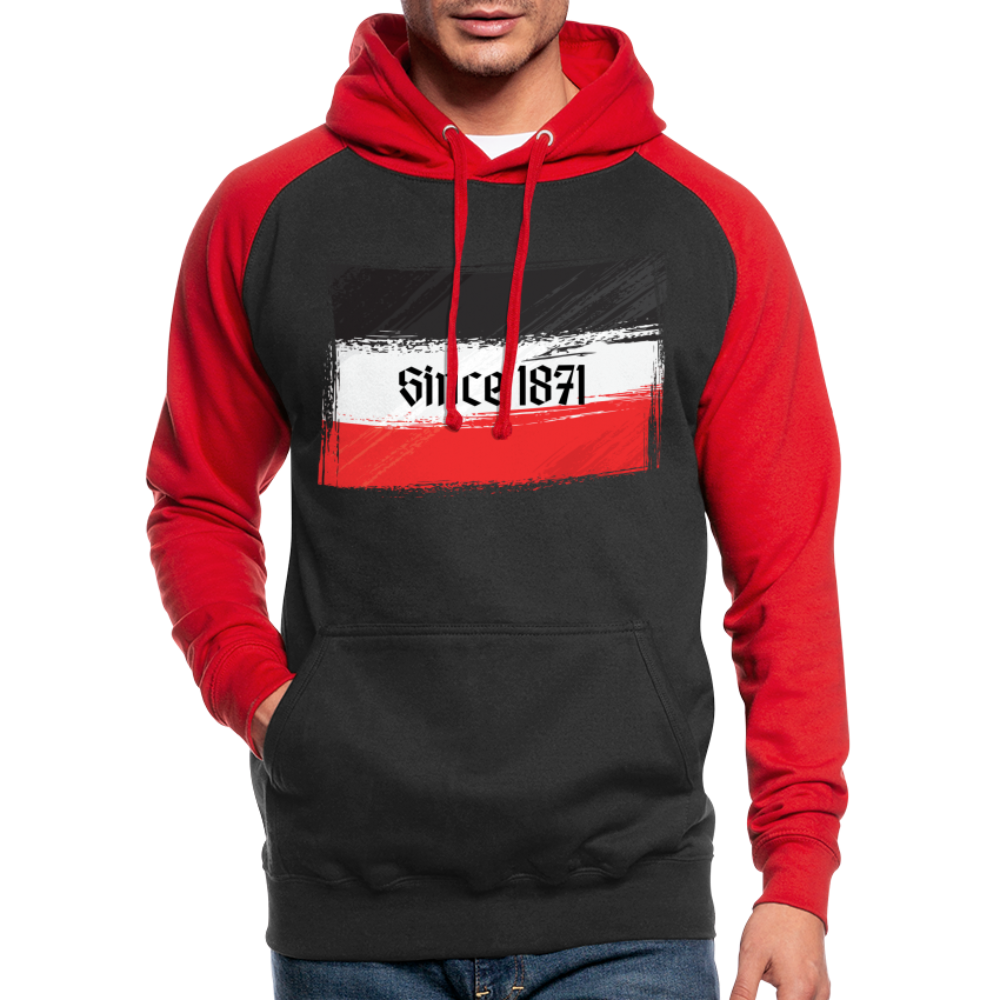 Hoodie - Since 1871 - black/red