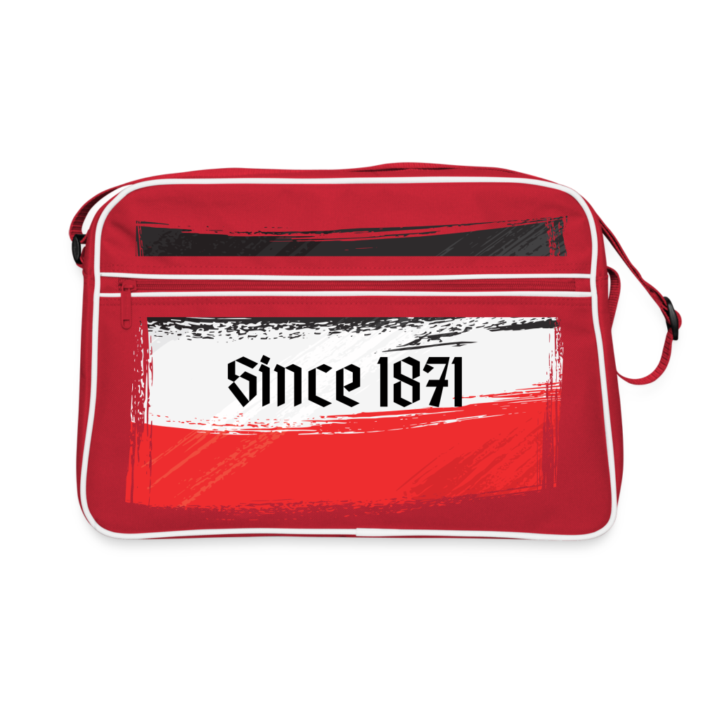 Retro Tasche - Since 1871 - Rot/Weiß