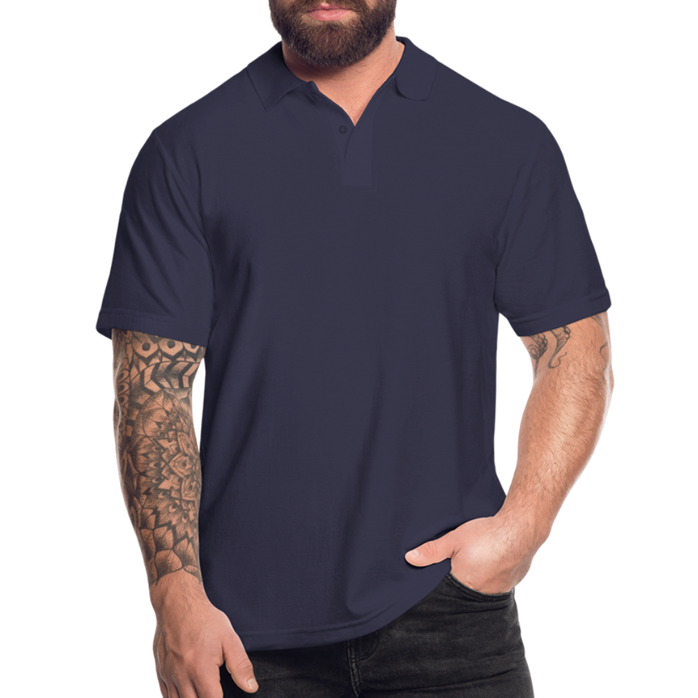 Männer Poloshirt - Navy