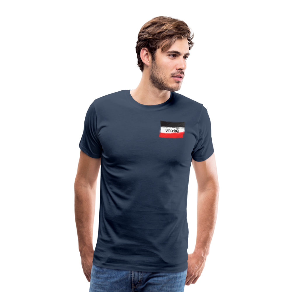 Männer Premium T-Shirt Q - Navy