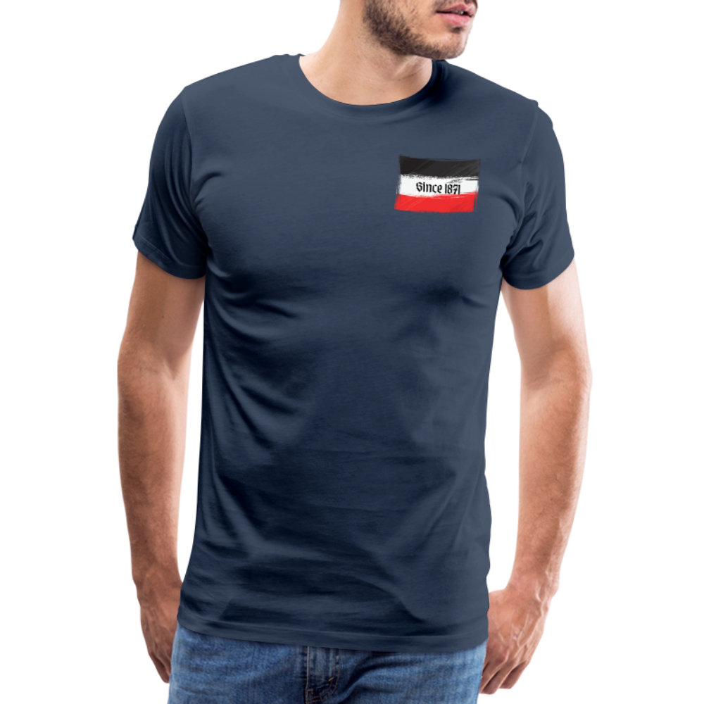 Männer Premium T-Shirt Q - Navy