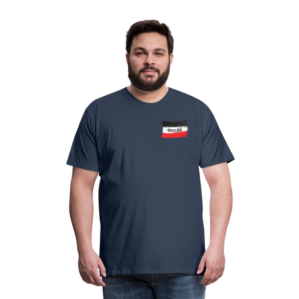 Männer Premium T-Shirt Q - Navy