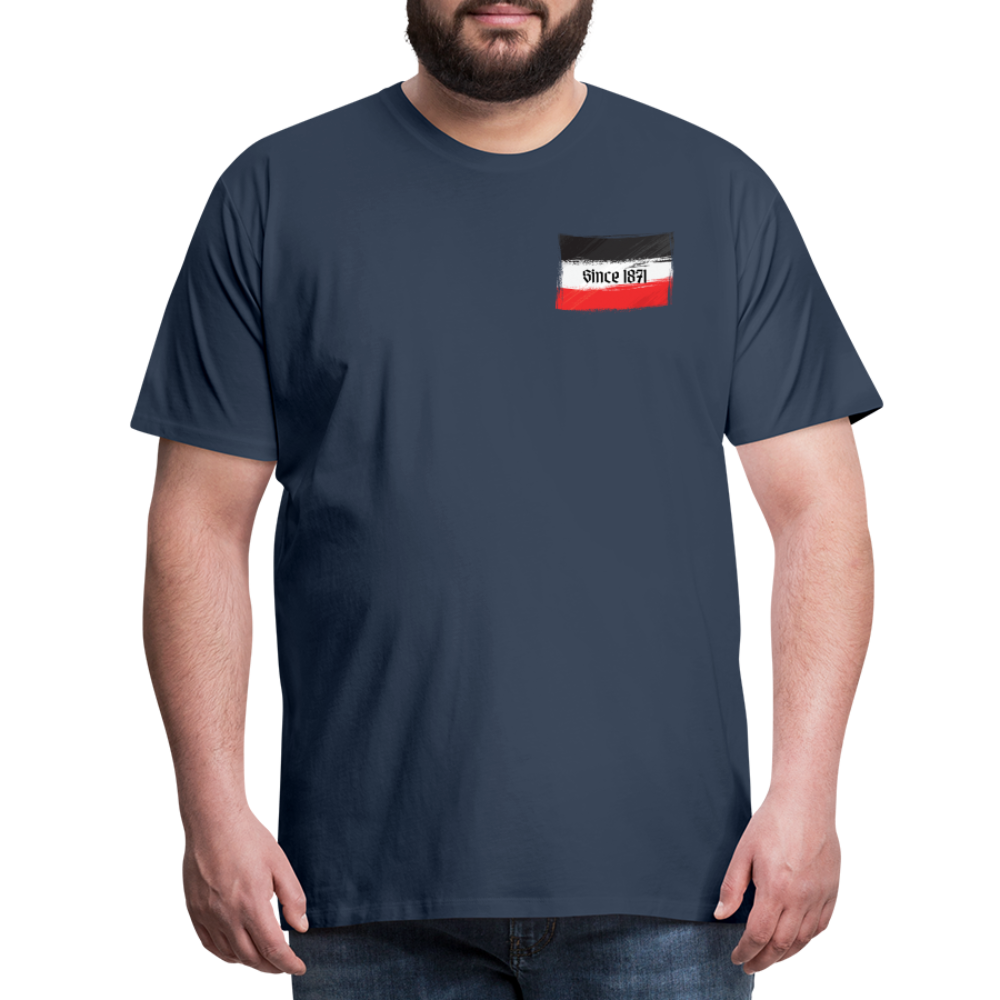 Männer Premium T-Shirt Q - Navy