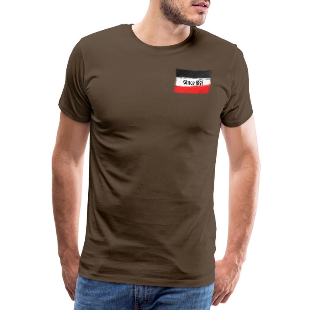 Männer Premium T-Shirt Q - Edelbraun