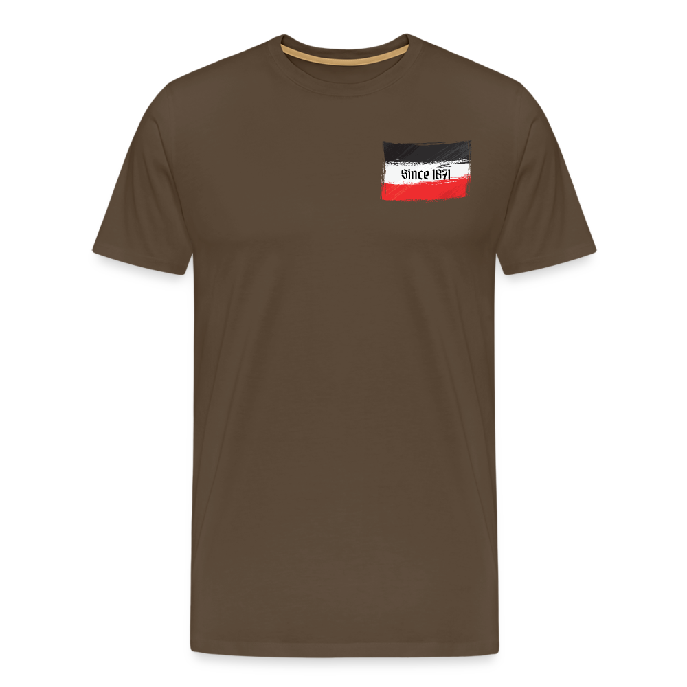 Männer Premium T-Shirt Q - Edelbraun