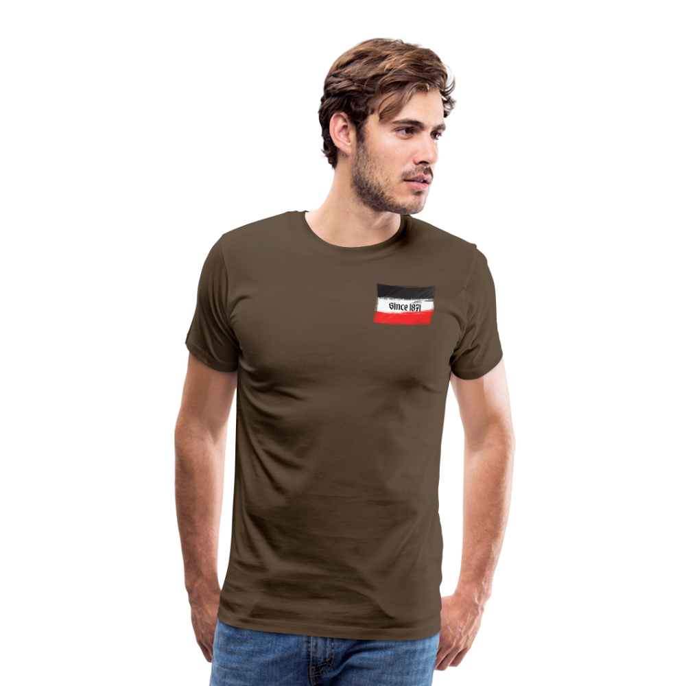 Männer Premium T-Shirt Q - Edelbraun