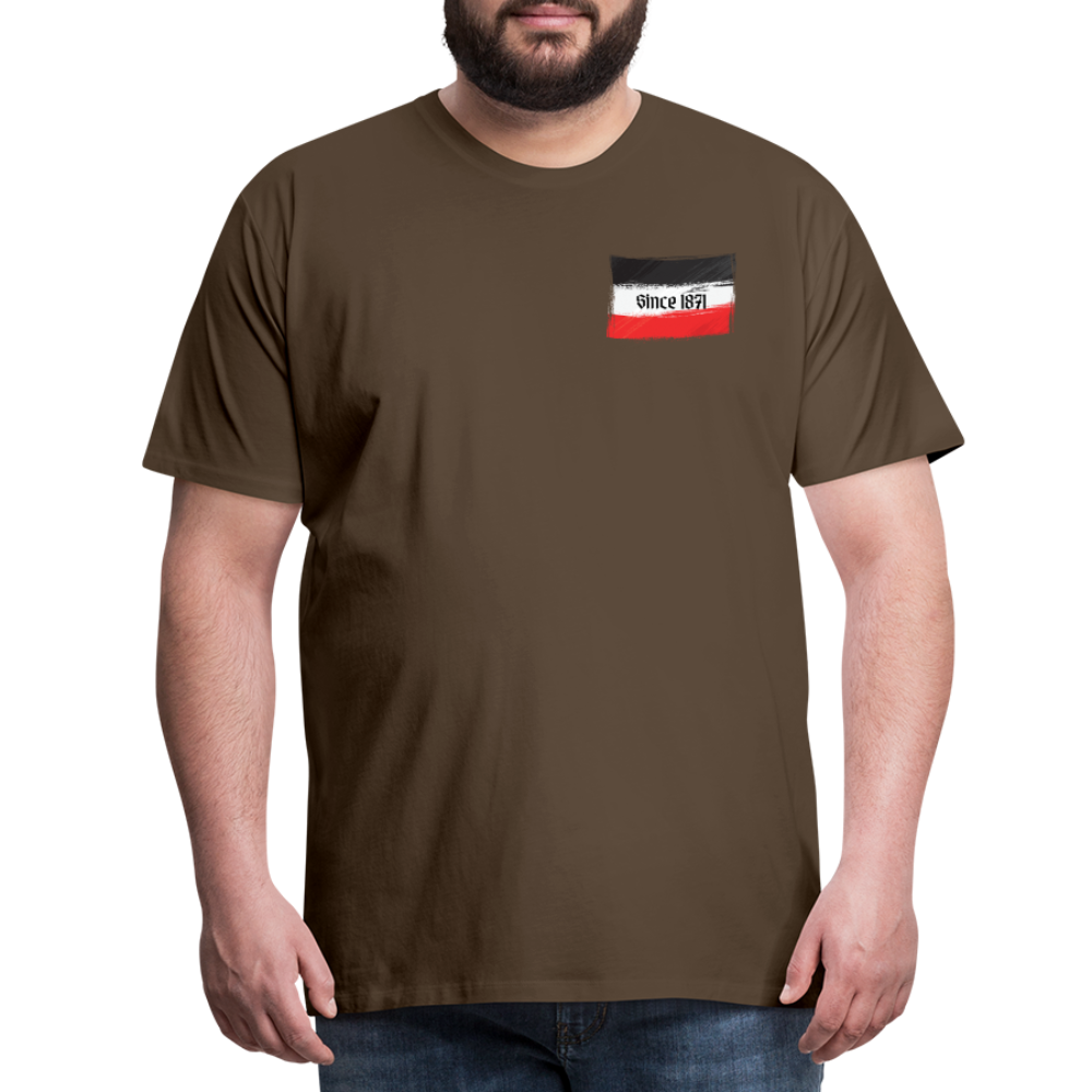 Männer Premium T-Shirt Q - Edelbraun