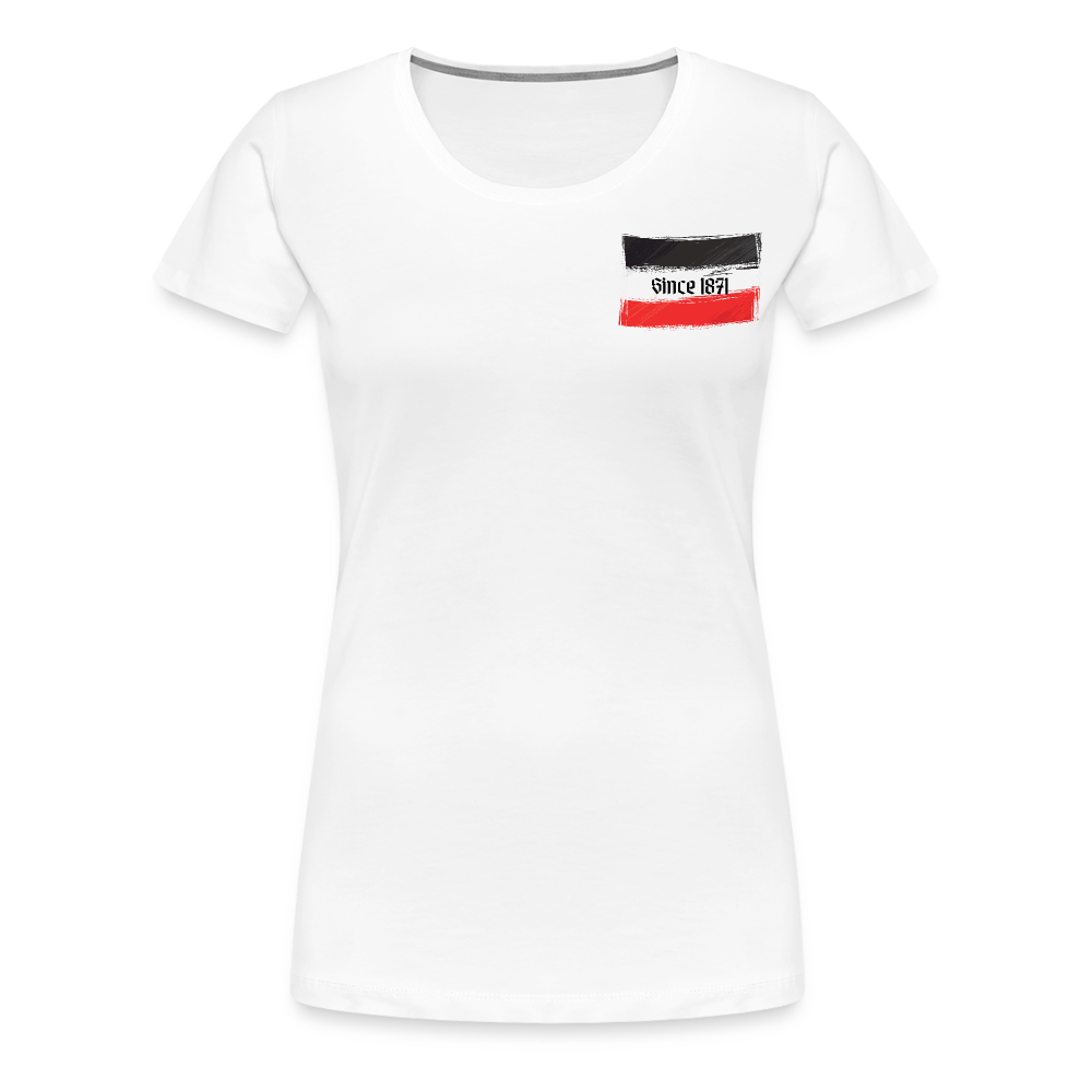 Frauen Premium T-Shirt Q - weiß