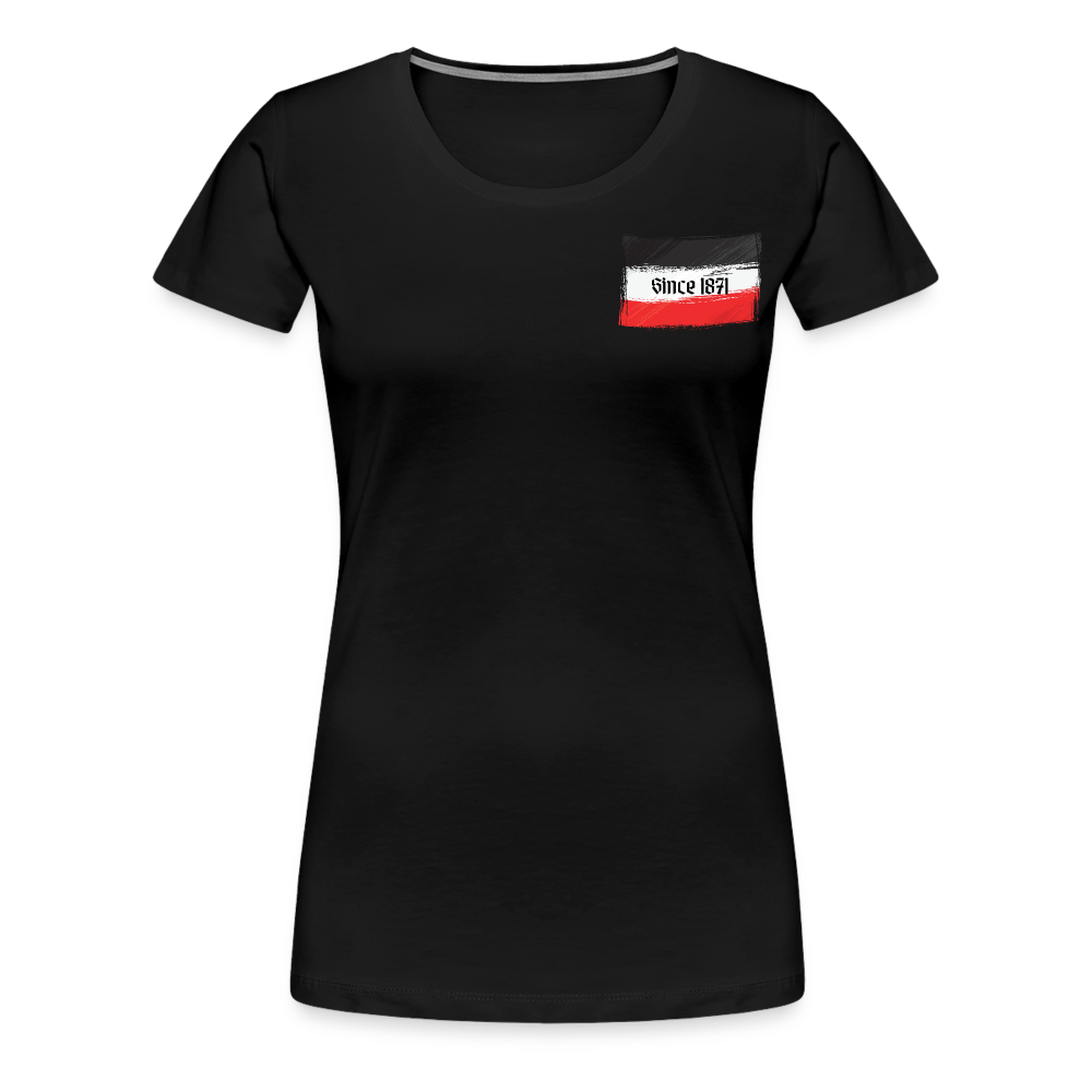 Frauen Premium T-Shirt Q - Schwarz