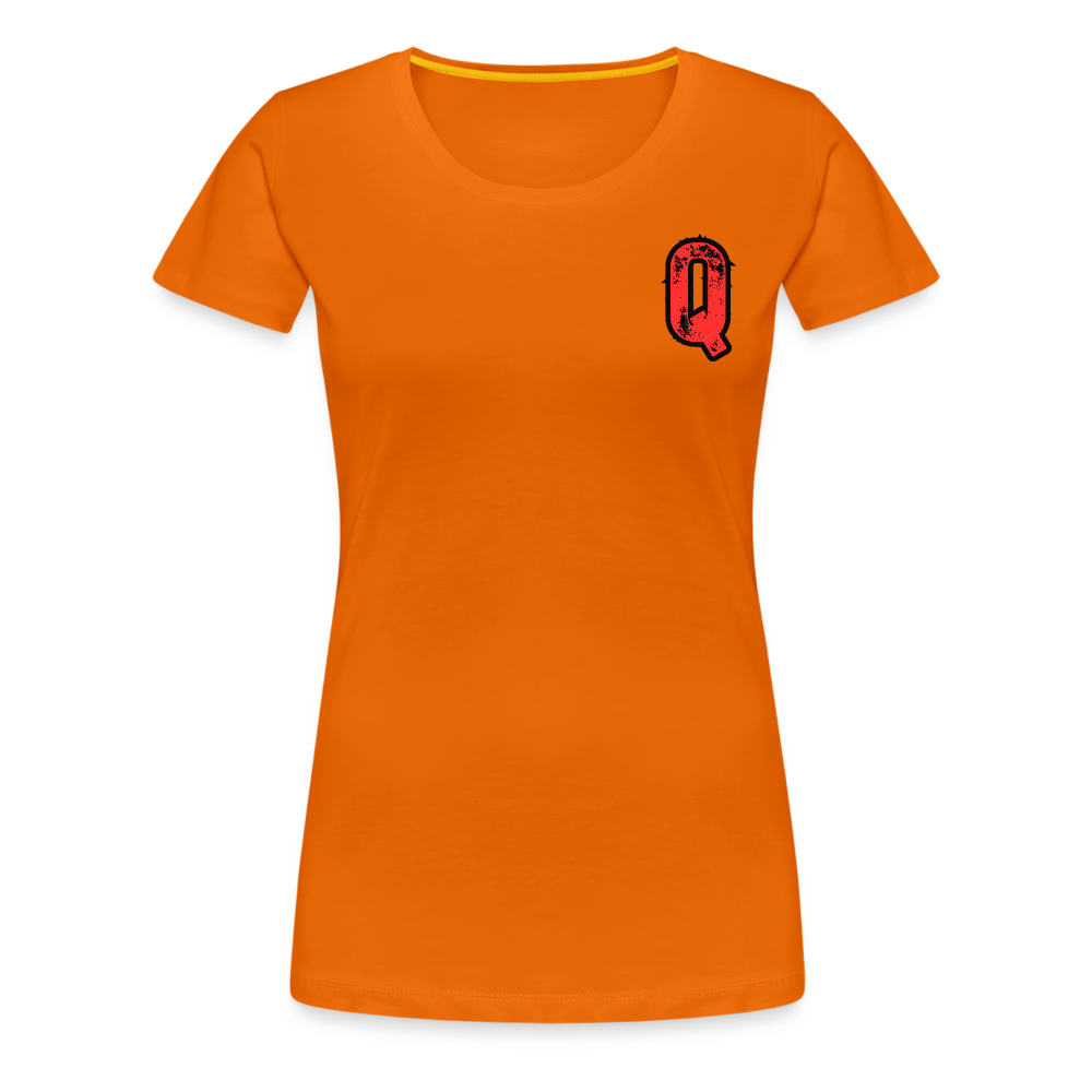 Frauen Premium T-Shirt Q17 - Orange