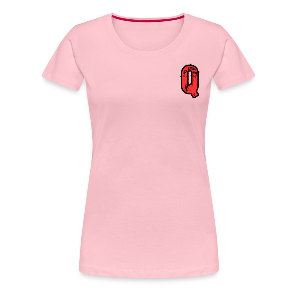 Frauen Premium T-Shirt Q17 - Hellrosa