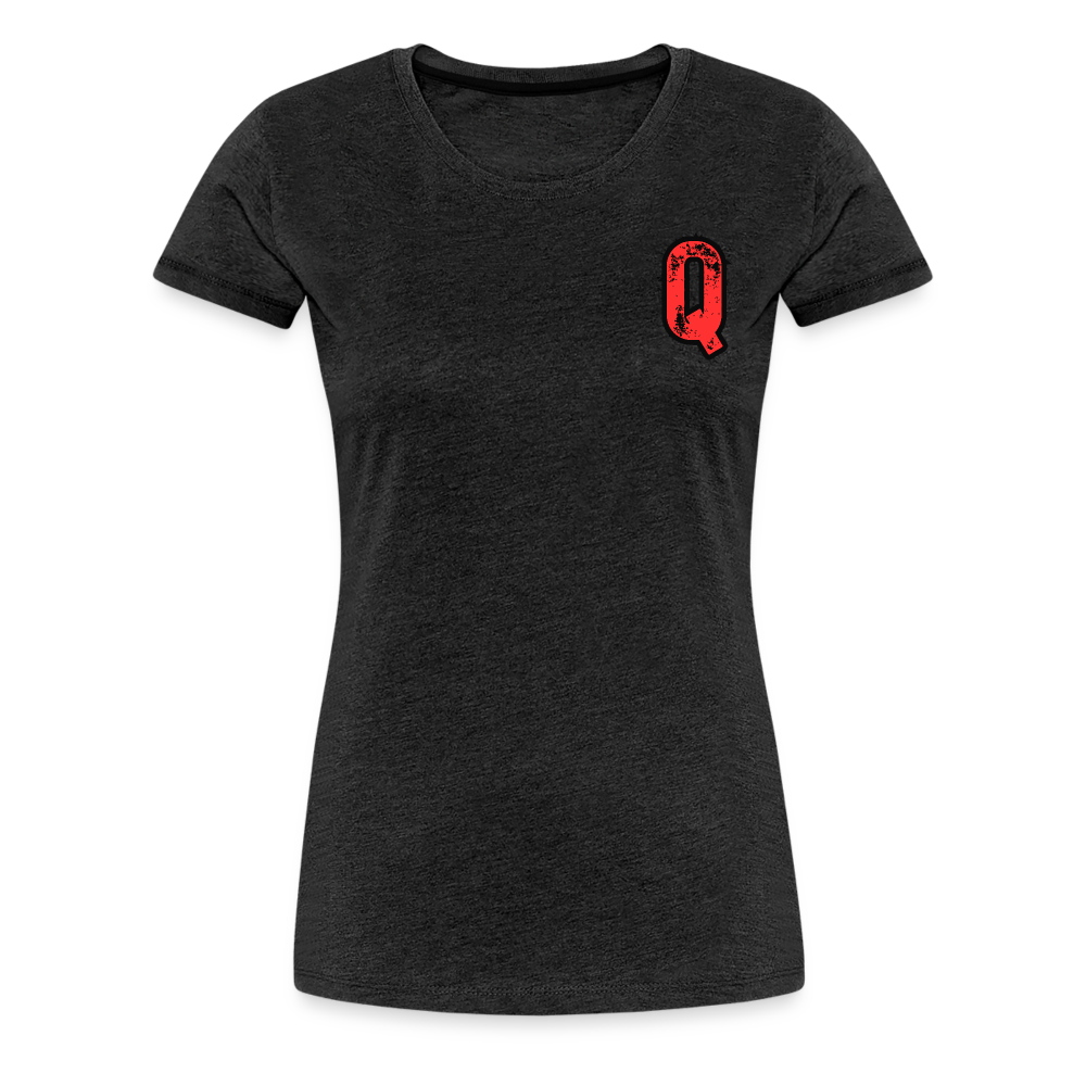 Frauen Premium T-Shirt Q17 - Anthrazit