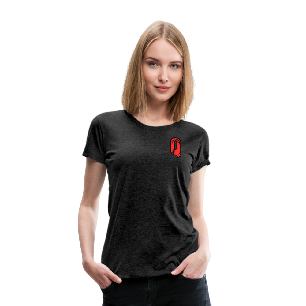 Frauen Premium T-Shirt Q17 - Anthrazit