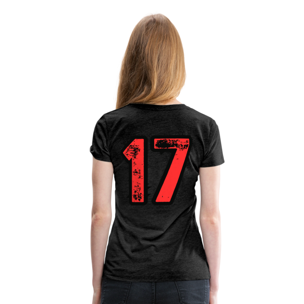 Frauen Premium T-Shirt Q17 - Anthrazit