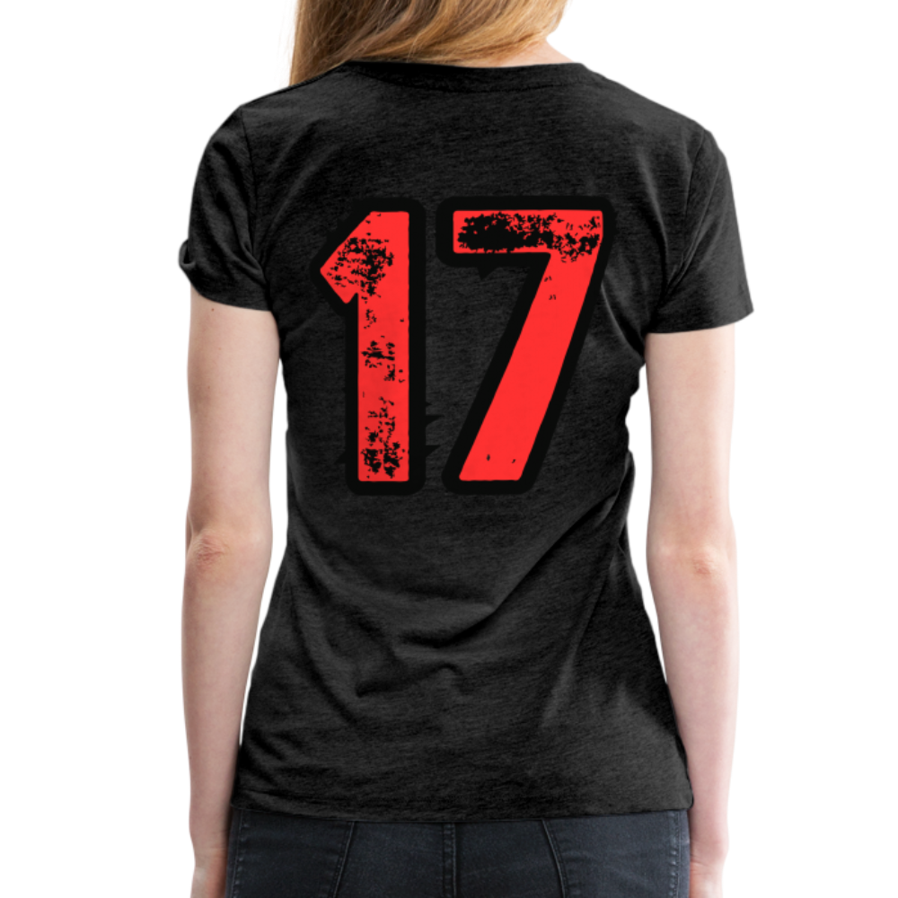 Frauen Premium T-Shirt Q17 - Anthrazit