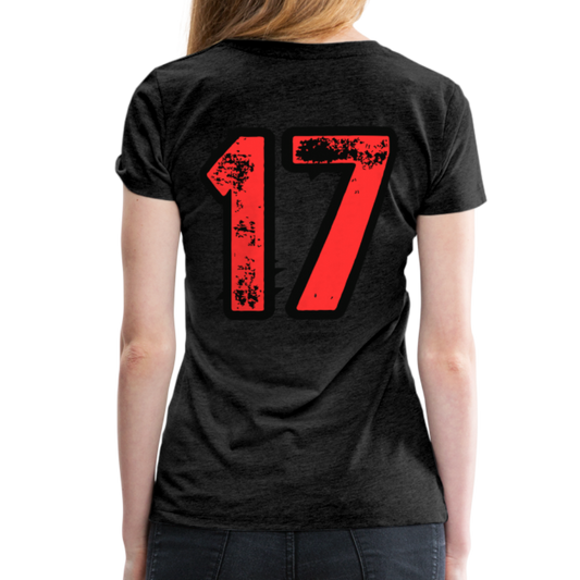 Frauen Premium T-Shirt Q17 - Anthrazit