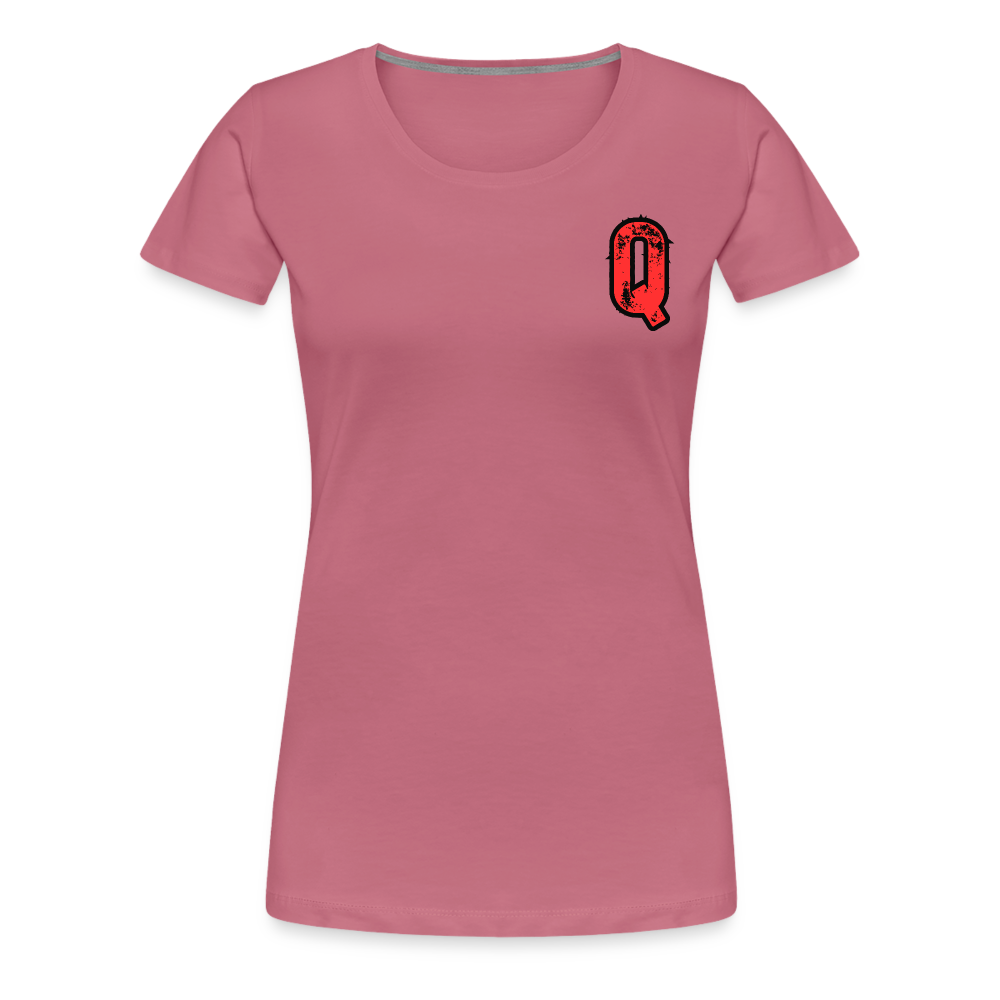 Frauen Premium T-Shirt Q17 - Malve