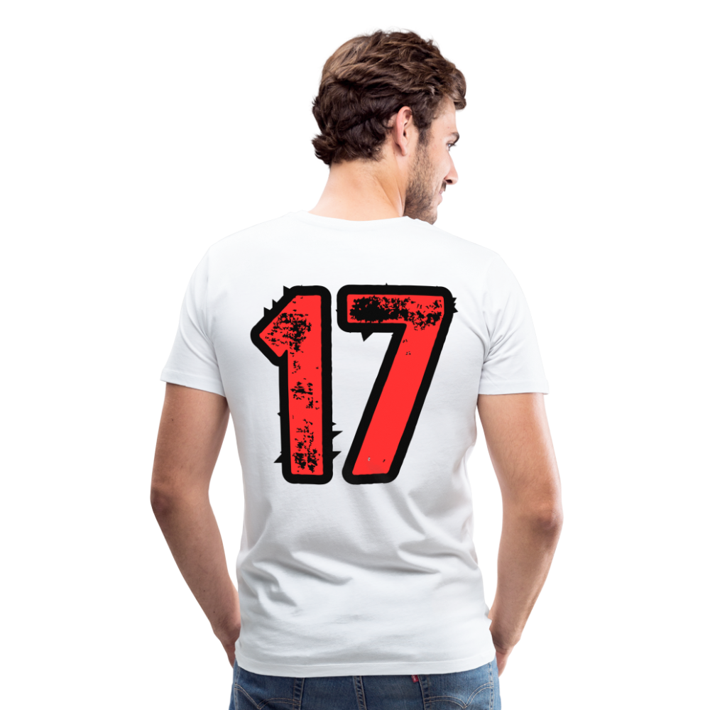 Männer Premium T-Shirt 1871 & 17 - weiß