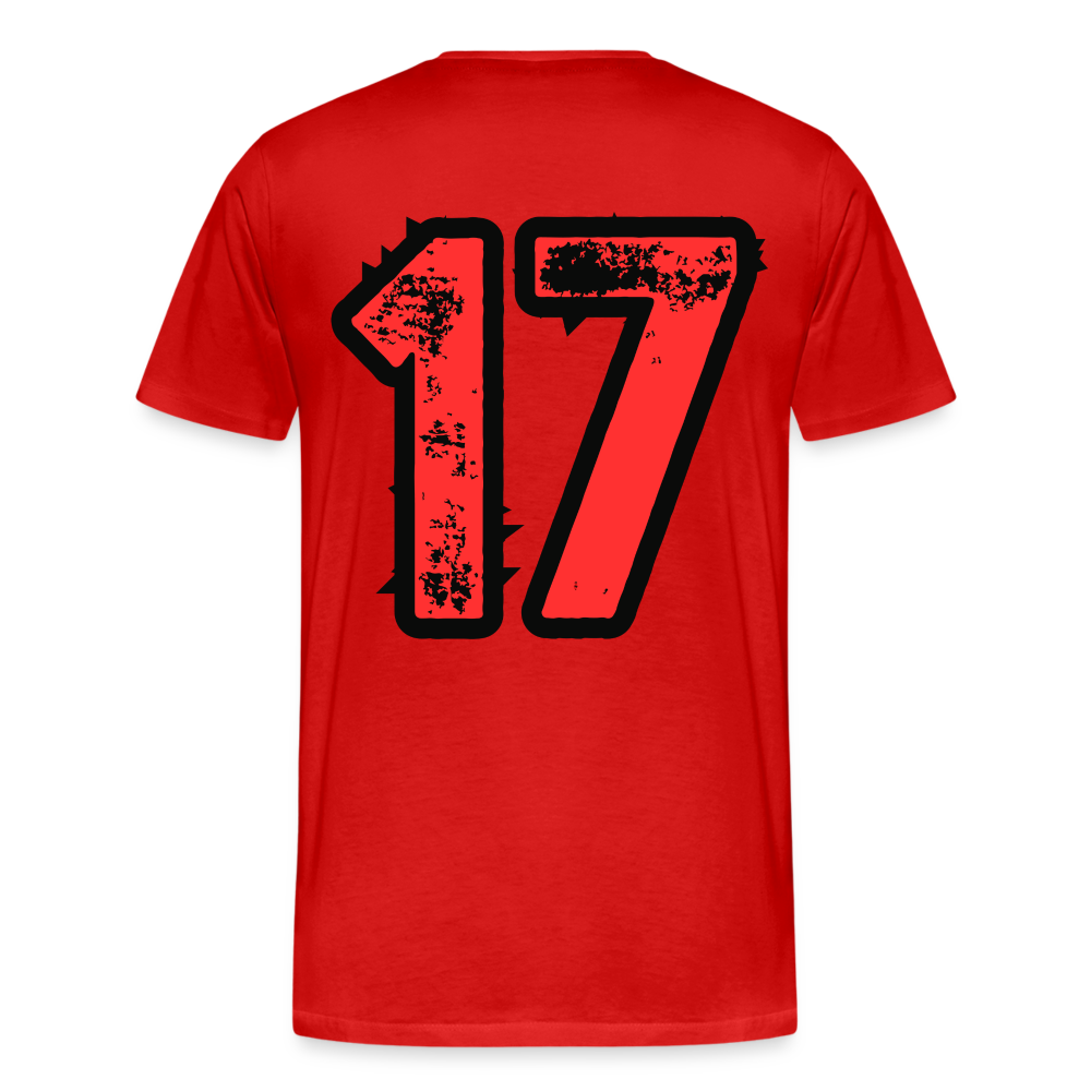 Männer Premium T-Shirt 1871 & 17 - Rot