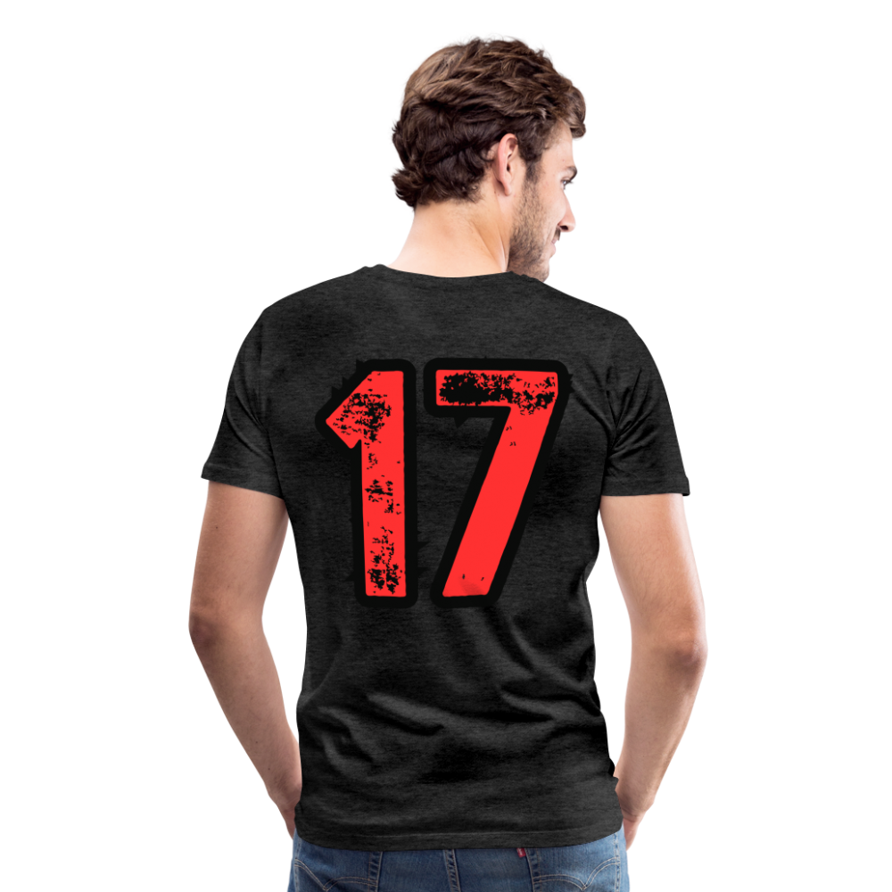 Männer Premium T-Shirt 1871 & 17 - Anthrazit