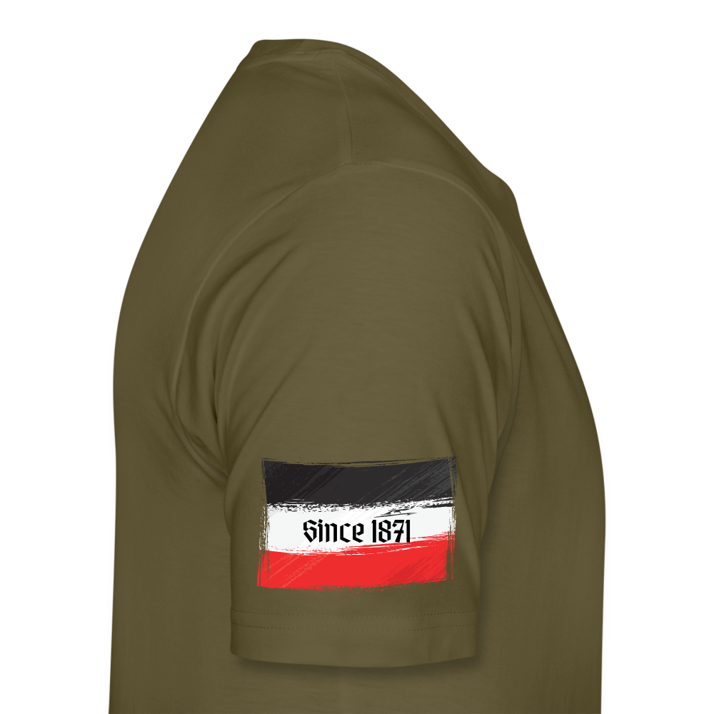 Männer Premium T-Shirt 1871 & 17 - Khaki