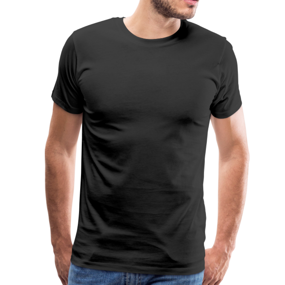 Männer Premium T-Shirt Q 17 light - Schwarz