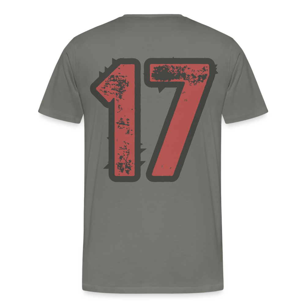 Männer Premium T-Shirt Q 17 light - Asphalt