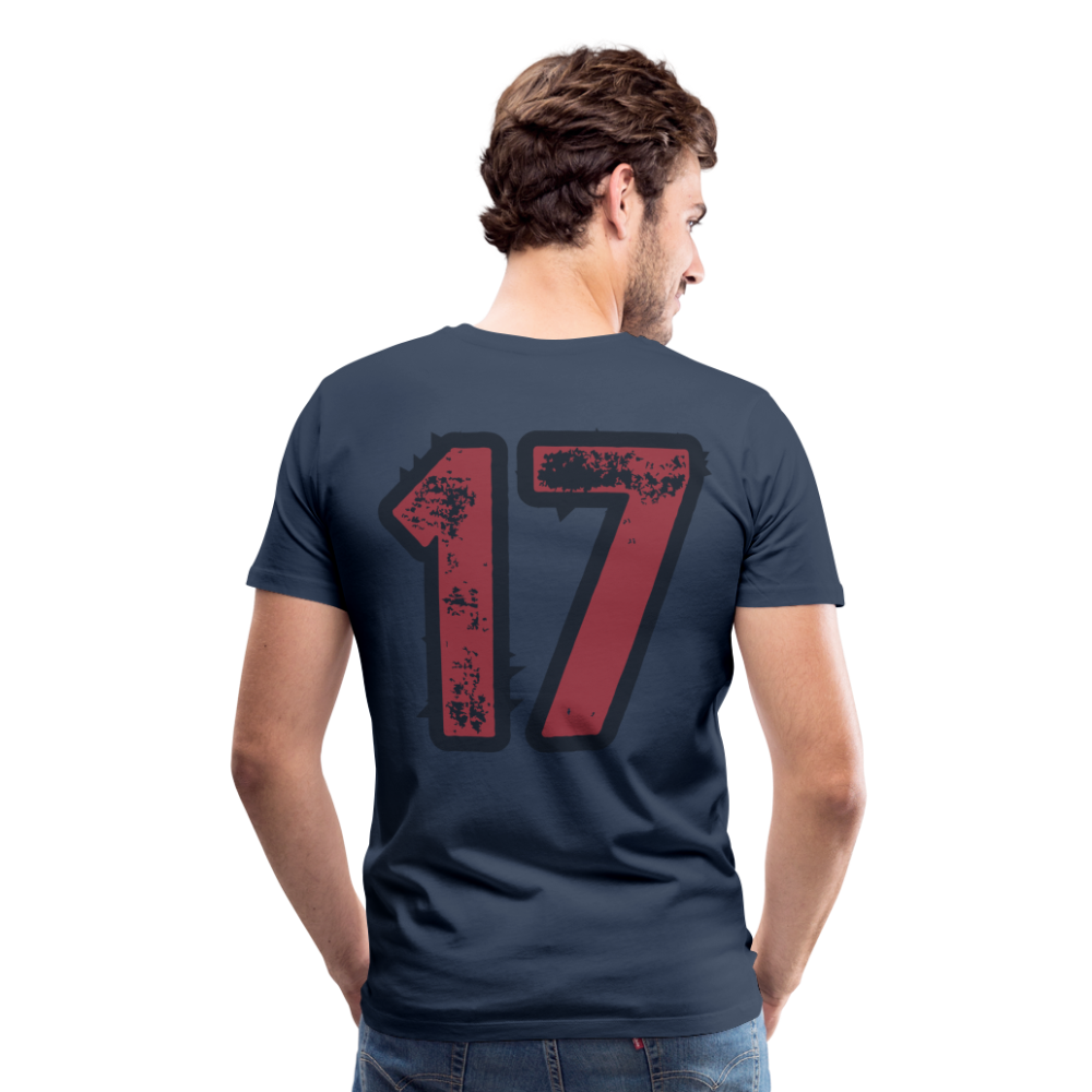 Männer Premium T-Shirt Q 17 light - Navy