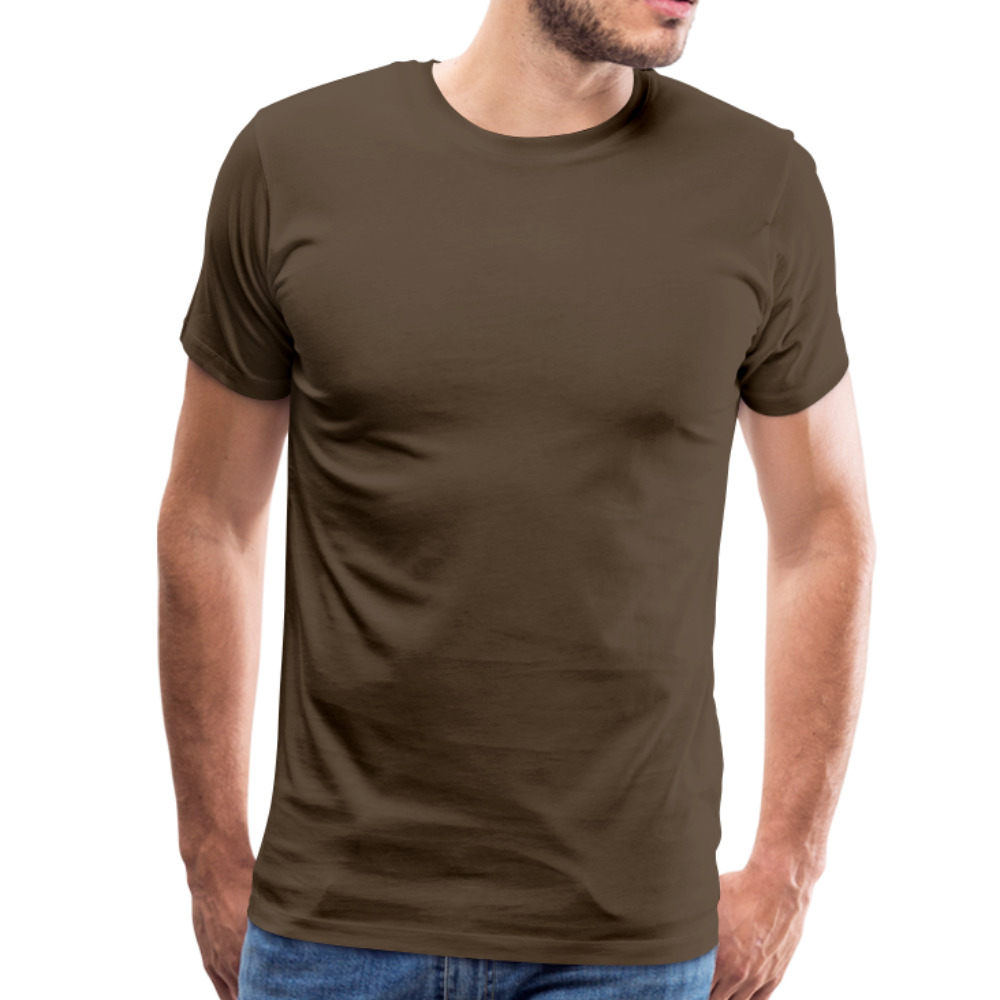 Männer Premium T-Shirt Q 17 light - Edelbraun