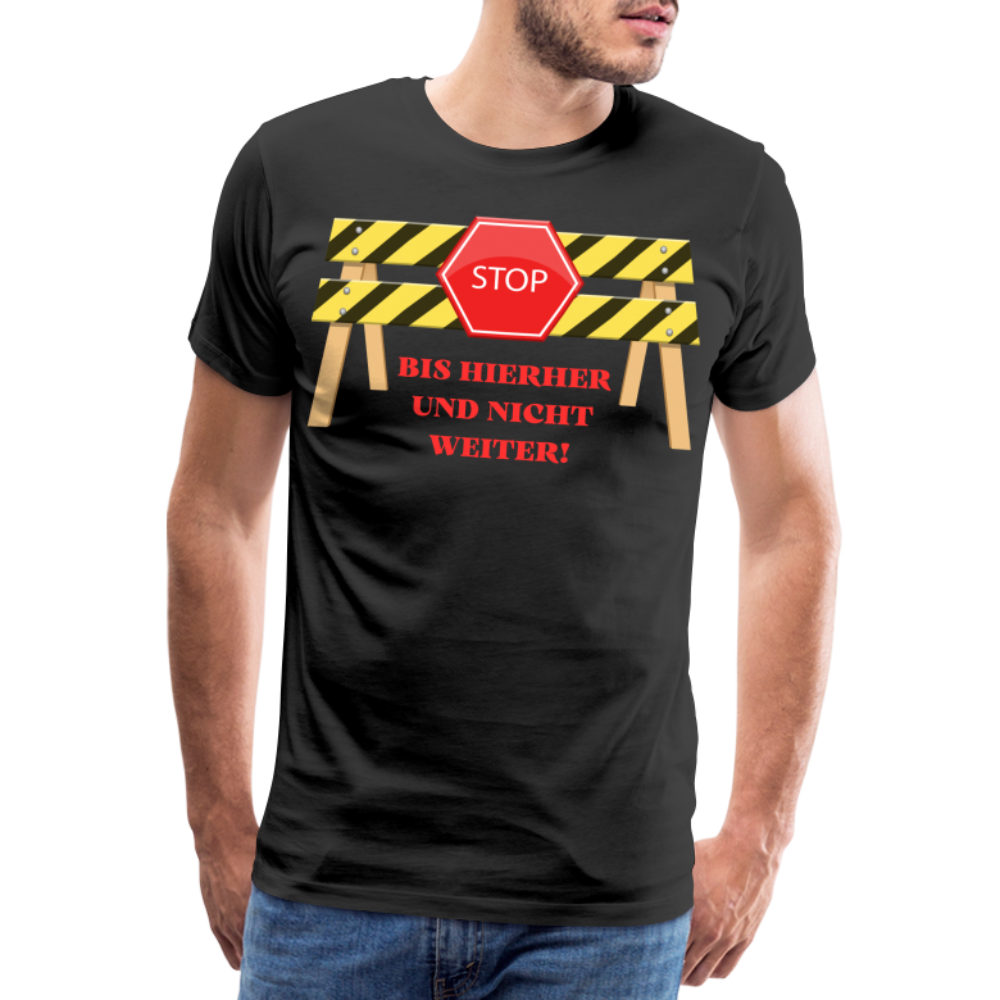 Männer Premium T-Shirt Handwerker - Schwarz