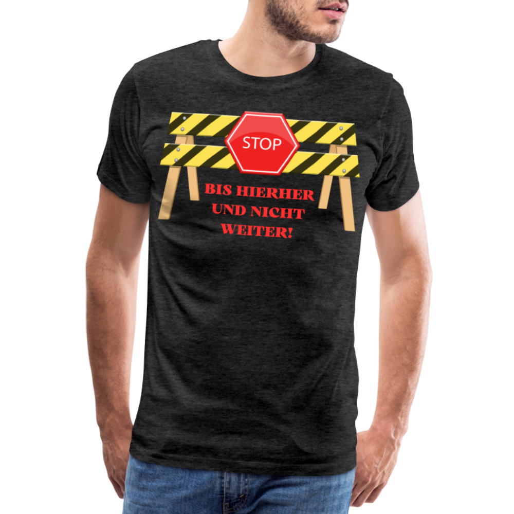 Männer Premium T-Shirt Handwerker - Anthrazit