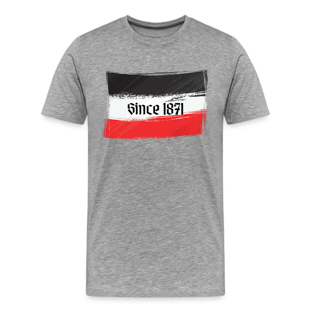 Männer Premium T-Shirt Since 1871 Q - Grau meliert