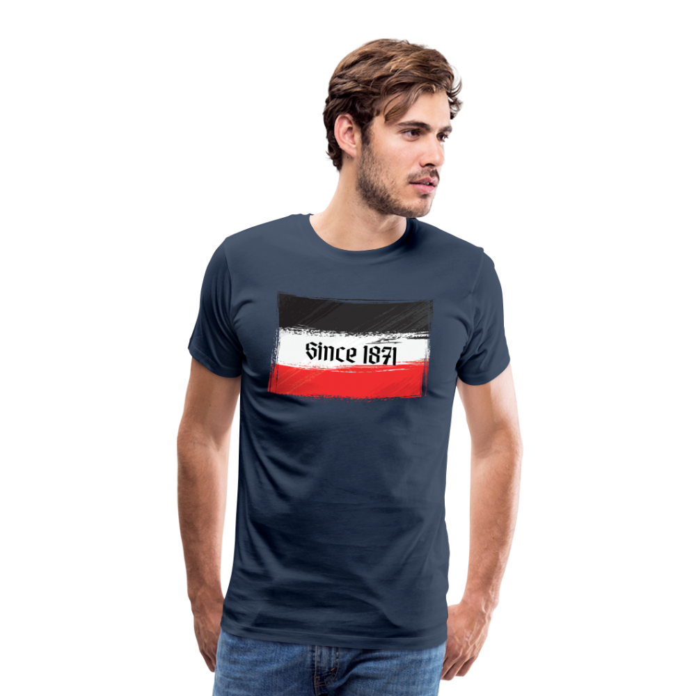 Männer Premium T-Shirt Since 1871 Q - Navy