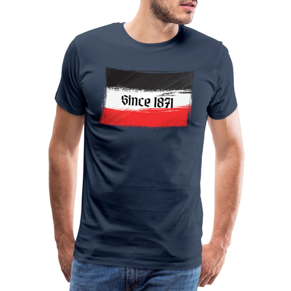 Männer Premium T-Shirt Since 1871 Q - Navy