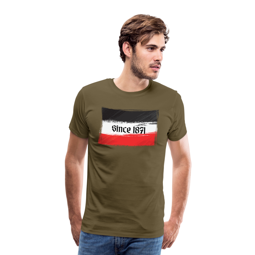 Männer Premium T-Shirt Since 1871 Q - Khaki