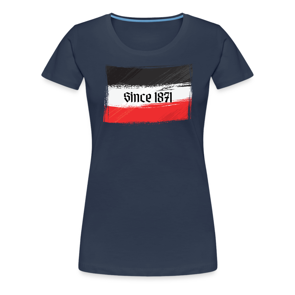 Frauen Premium T-Shirt Since 1871 Q - Navy