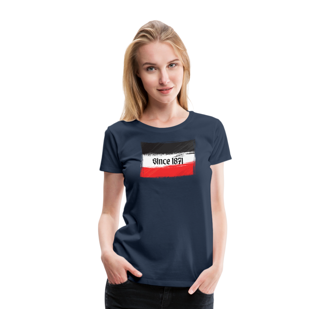 Frauen Premium T-Shirt Since 1871 Q - Navy