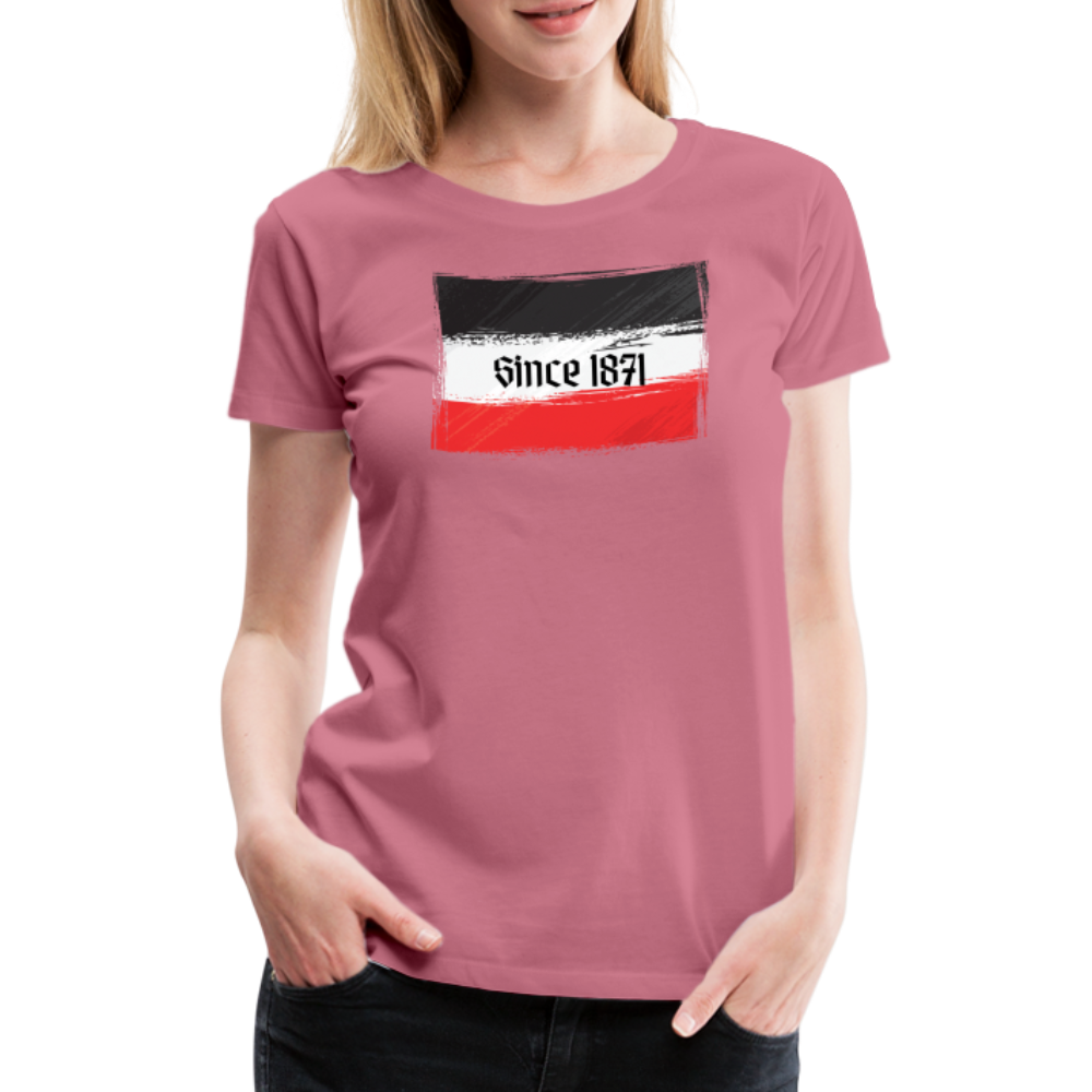 Frauen Premium T-Shirt Since 1871 Q - Malve