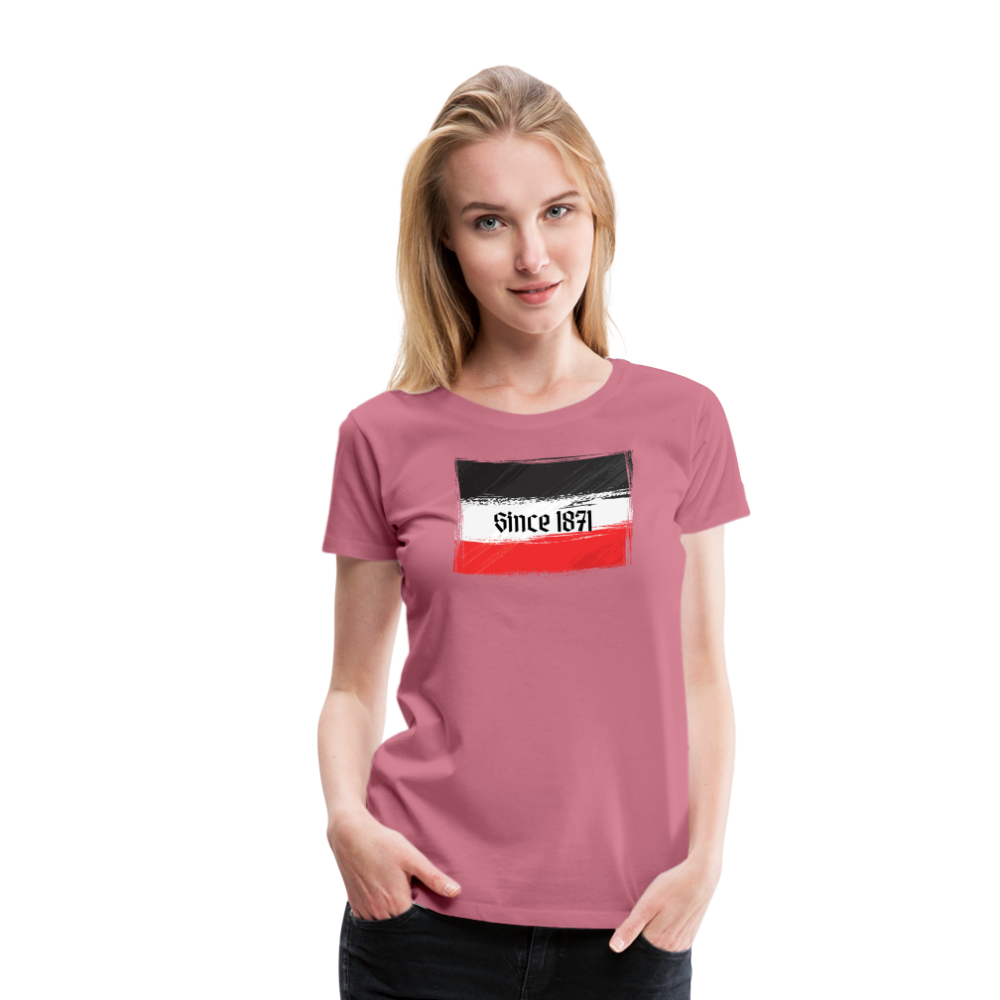 Frauen Premium T-Shirt Since 1871 Q - Malve