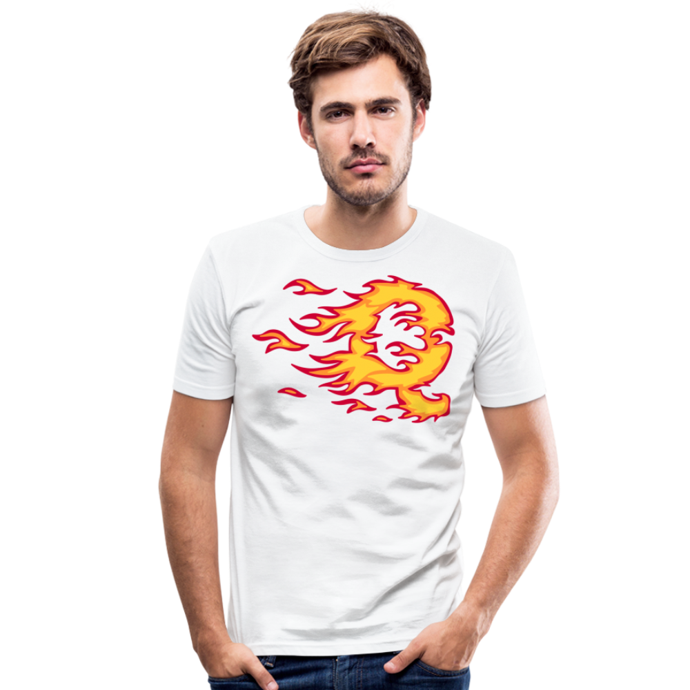 Männer Slim Fit T-Shirt The great Awakening - weiß