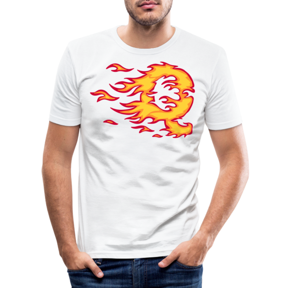 Männer Slim Fit T-Shirt The great Awakening - weiß