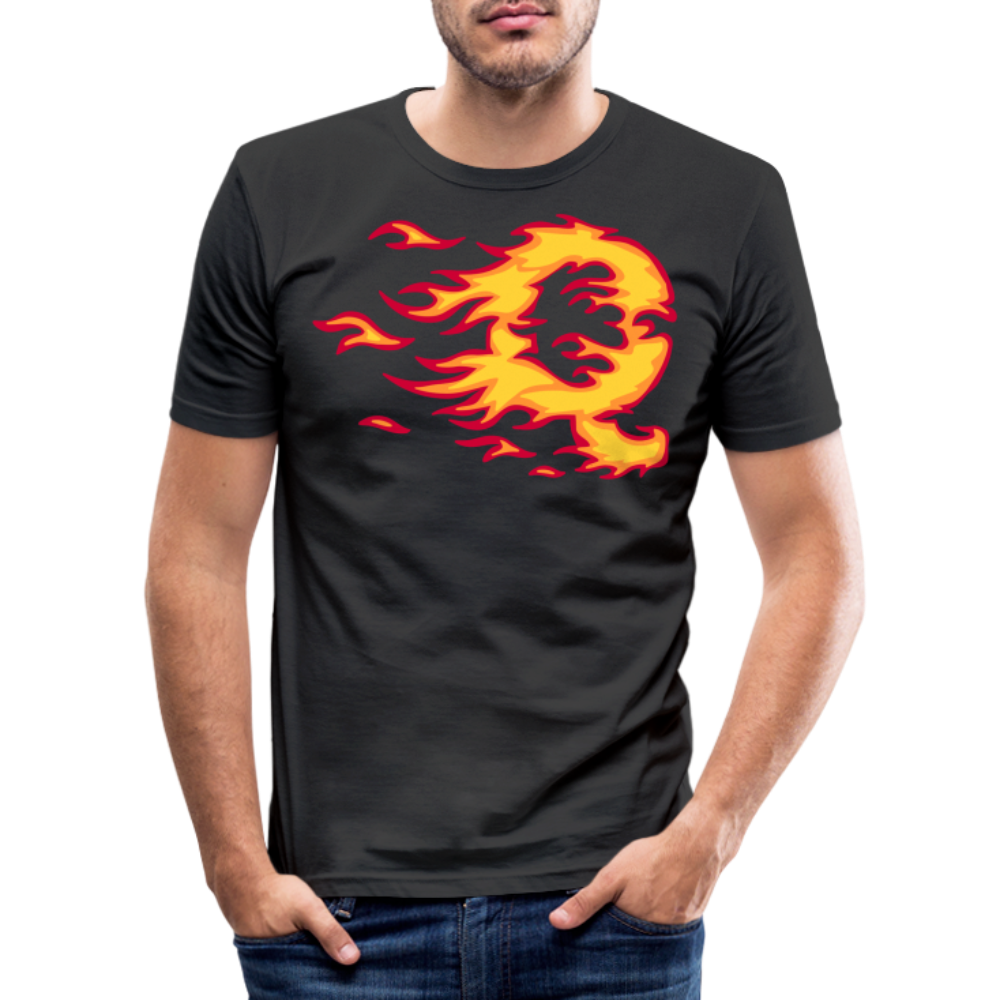 Männer Slim Fit T-Shirt The great Awakening - Schwarz