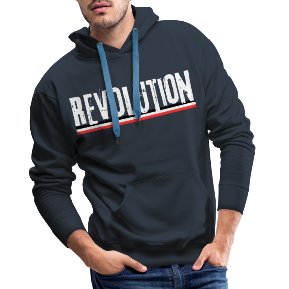 Männer Premium Hoodie Revolution - Navy