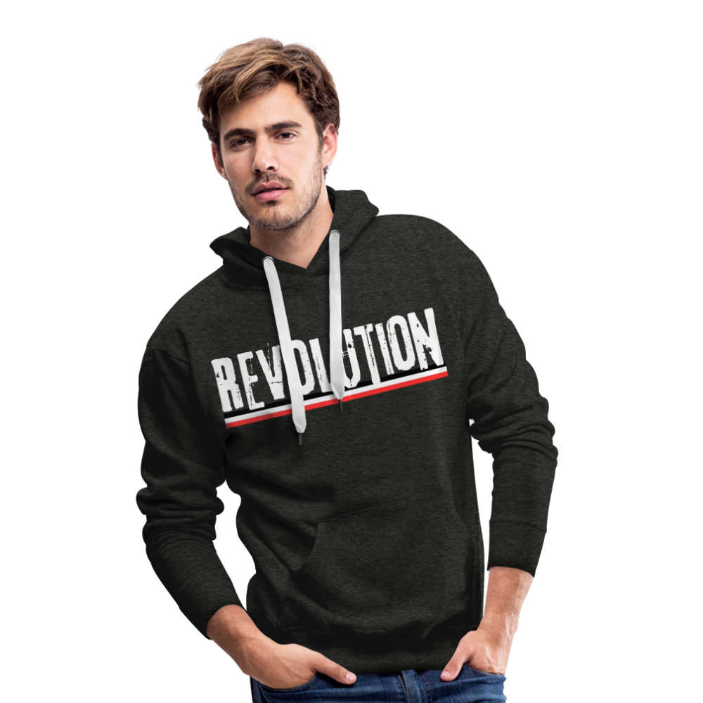 Männer Premium Hoodie Revolution - Anthrazit