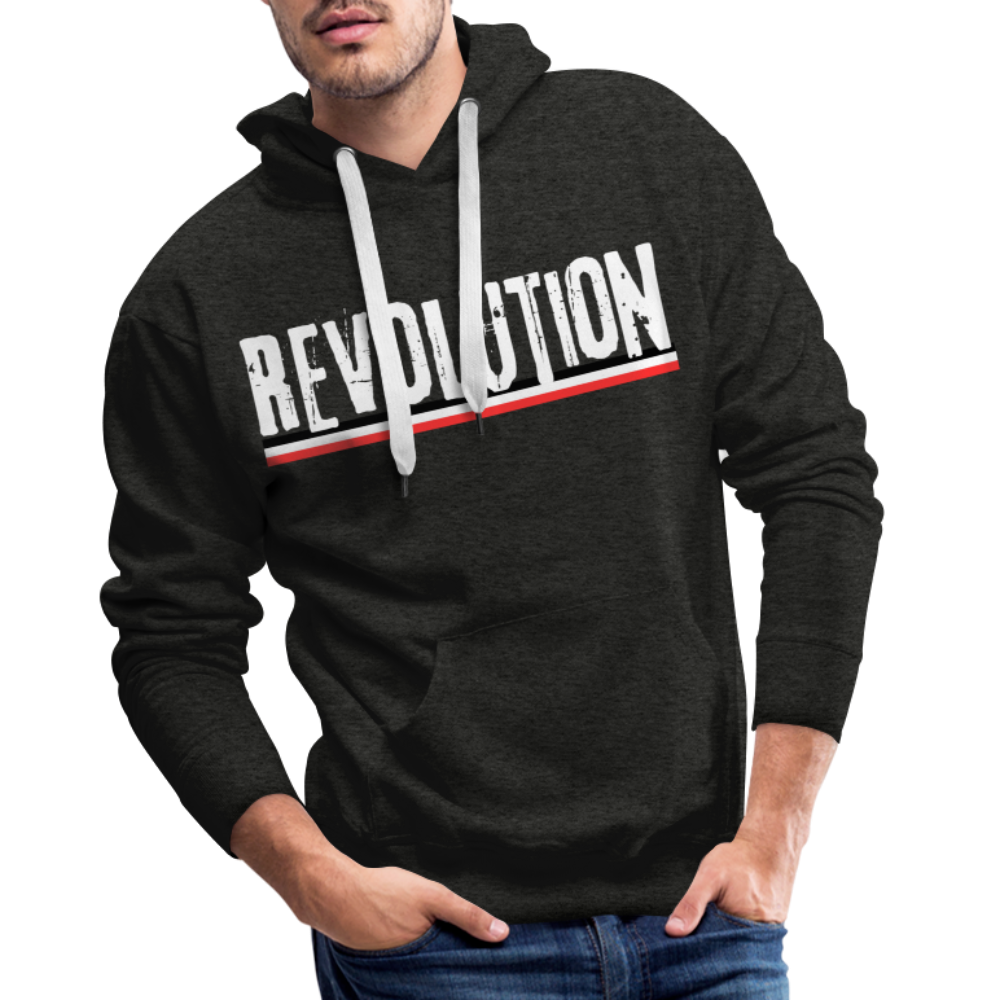 Männer Premium Hoodie Revolution - Anthrazit