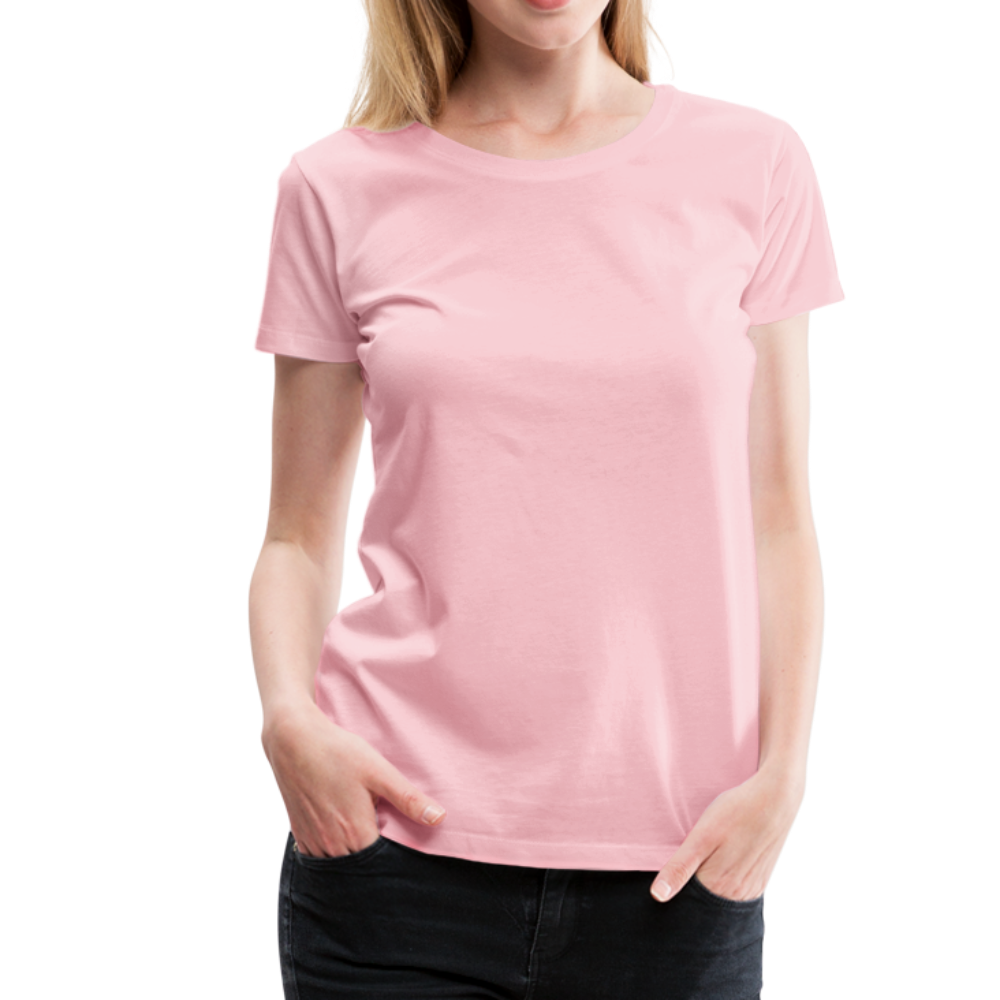 Frauen Premium T-Shirt Hat jemand mal die Zahlen? - Hellrosa