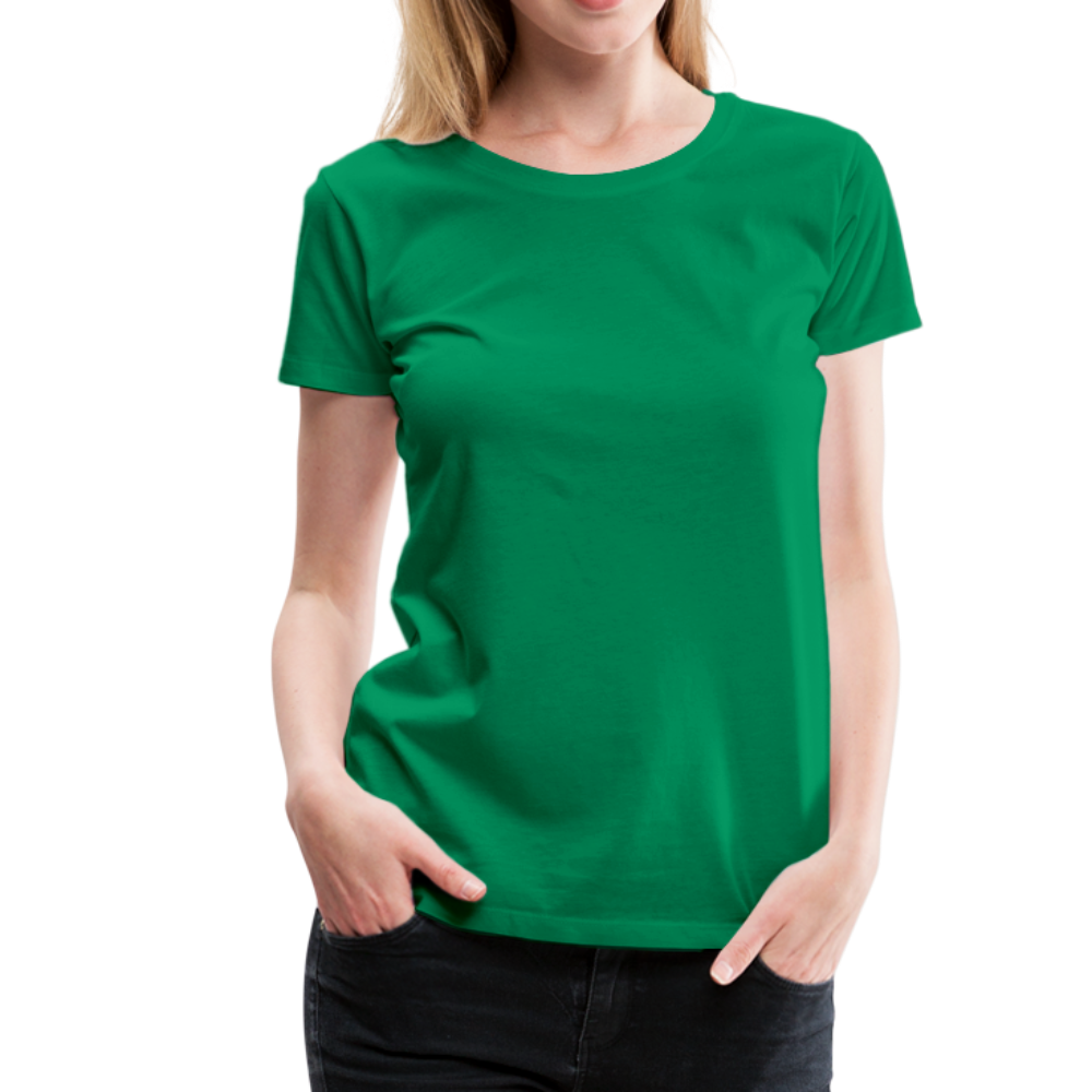 Frauen Premium T-Shirt Hat jemand mal die Zahlen? - Kelly Green