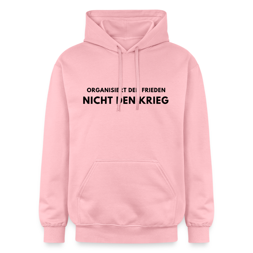 Frauen & Herren Hoodie Frieden statt Krieg - Hellrosa